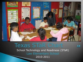 Texas STaR Chart  School Technology and Readiness (STaR) Law Elementary School 2010-2011 