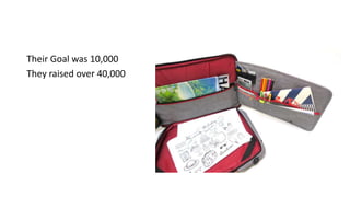 Their Goal was 10,000
They raised over 40,000
 