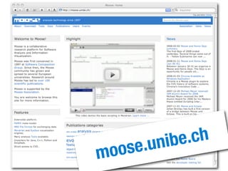 Moose Tutorial at WCRE 2008
