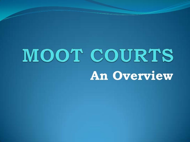 Moot court