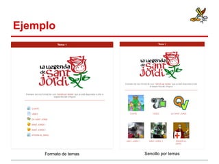 Ejemplo

Formato de temas

Sencillo por temas

 