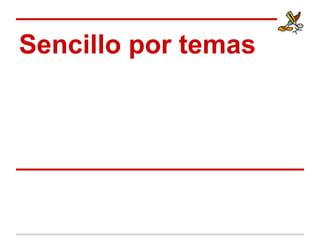 Sencillo por temas

 