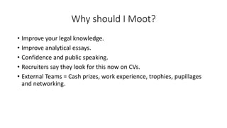 Mooting Guide Part 1 | PPTX