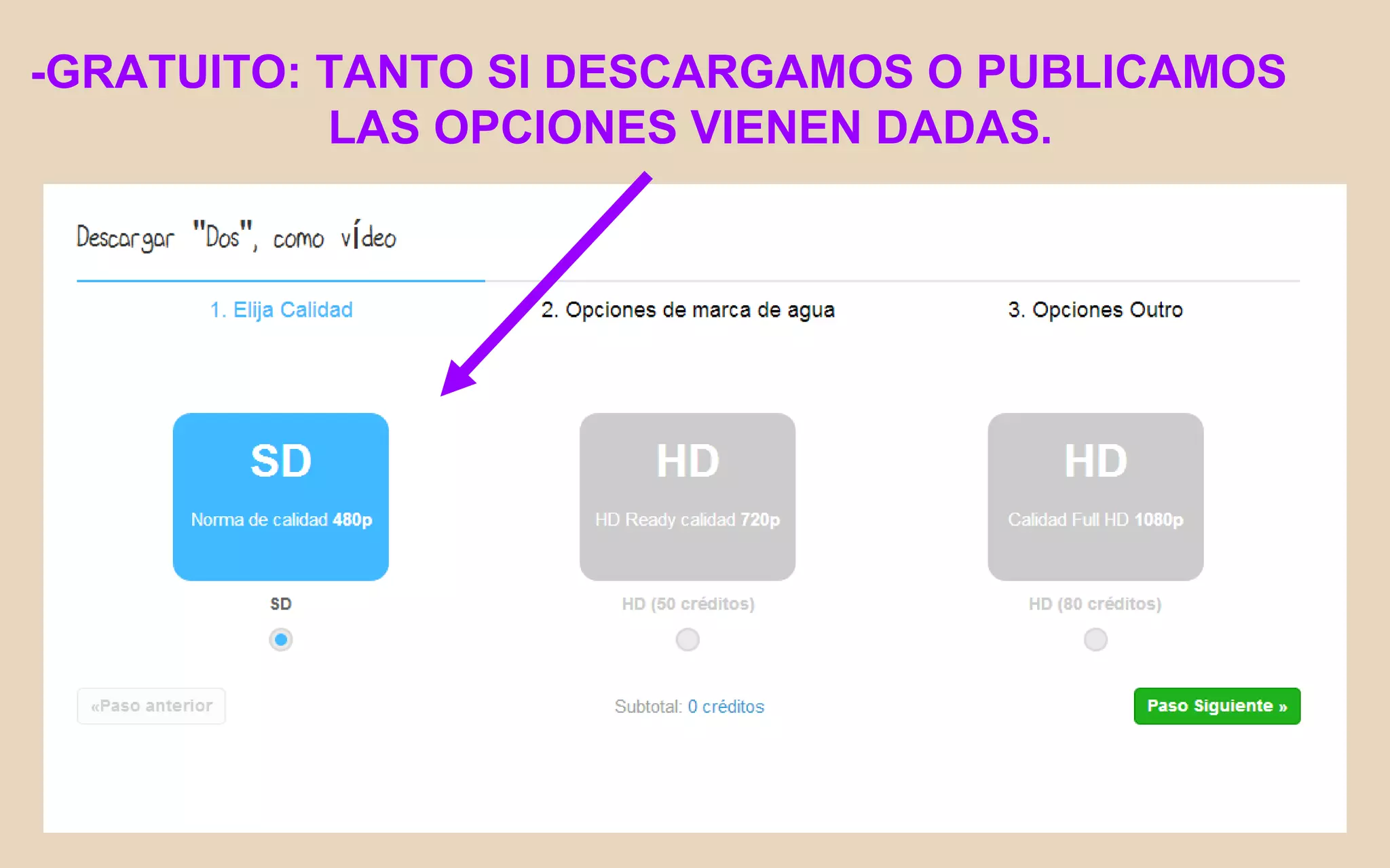 -GRATUITO: TANTO SI DESCARGAMOS O PUBLICAMOS
LAS OPCIONES VIENEN DADAS.