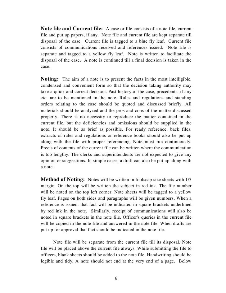 manuai of office procedures how to write office note