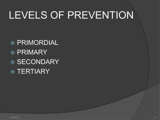 MODELS OF PREVENTION | PPTX