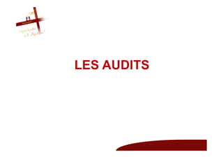 LES AUDITS
 