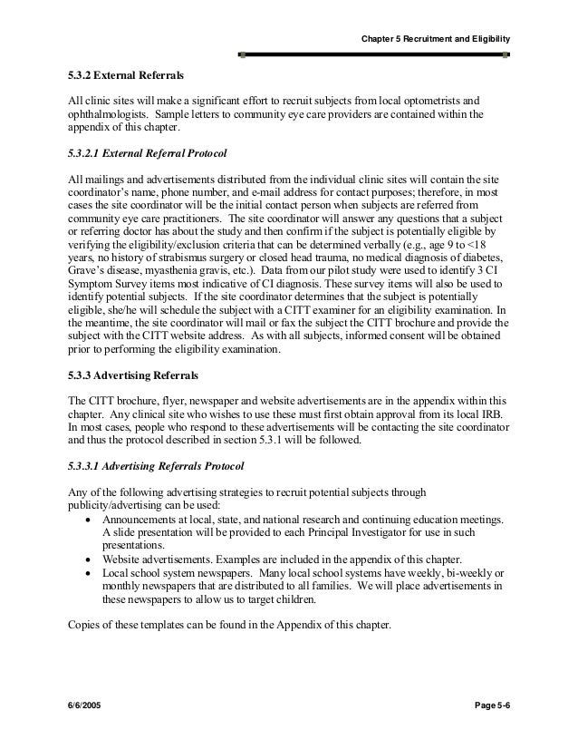 sample referral letter to ophthalmologist writing a referral letter
