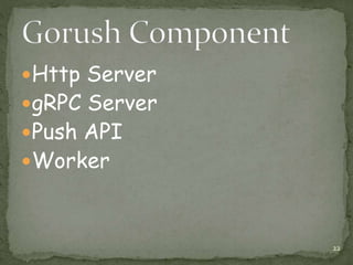Gorush: A push notification server written in Go