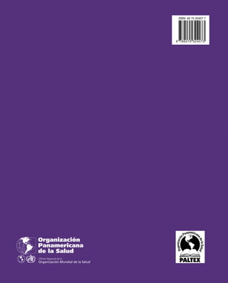 ISBN: 92 75 32407 7
                                                                                                               Organización Panamericana de la Salud
                                                                                                                 Organización Mundial de la Salud




                       Módulo de Principios de Epidemiología para el Control de Enfermedades (MOPECE)
9 789275 324073




                                                                                                             Módulo de Principios de
                                                                                                         Epidemiología para el Control de
                                                                                                            Enfermedades (MOPECE)
                                                                                                               Segunda Edición Revisada
                                                                                                        Manual del Facilitador de Grupos
 