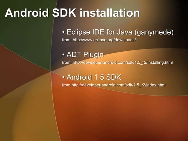 My First Android App | PPT