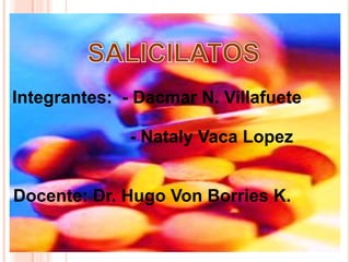 Integrantes: - Dacmar N. Villafuete

              - Nataly Vaca Lopez


Docente: Dr. Hugo Von Borries K.
 