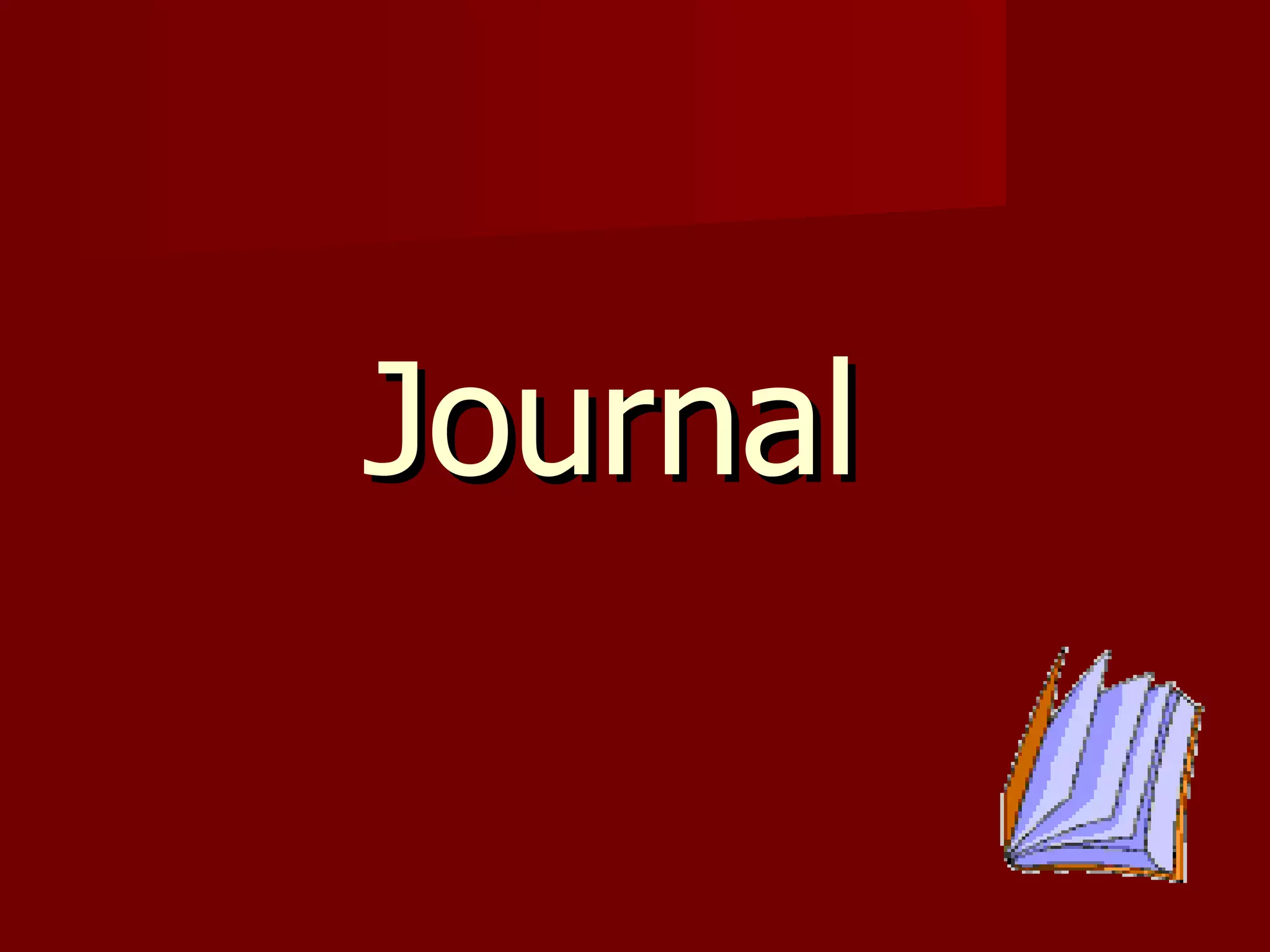 Journal  