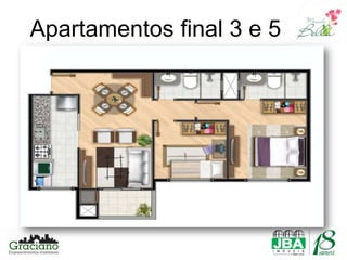 Apartamentos final 3 e 5
 