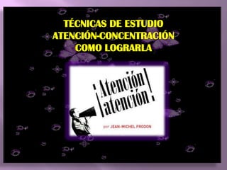 crea un ambiente favorable a la retención TENER UNA META Y UN PROPOSITO DEFINIDO