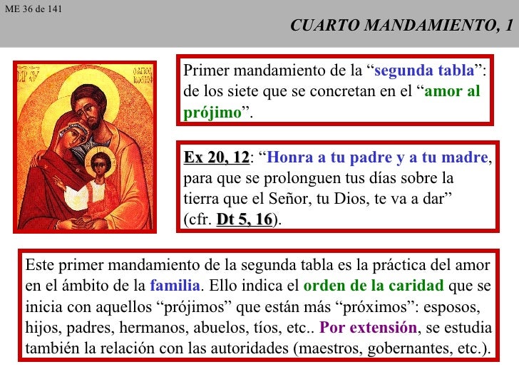 Moral especial 0501 Cuarto mandamiento Moral especial 0501 Cuarto mandamiento