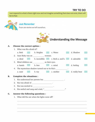 Moral values-6 CLASS - SIX | PDF