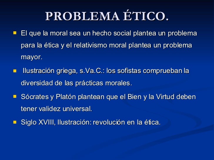 Moral Y Valores