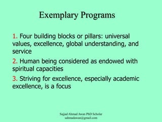 Moral and character education by sajjad awan | PPTX