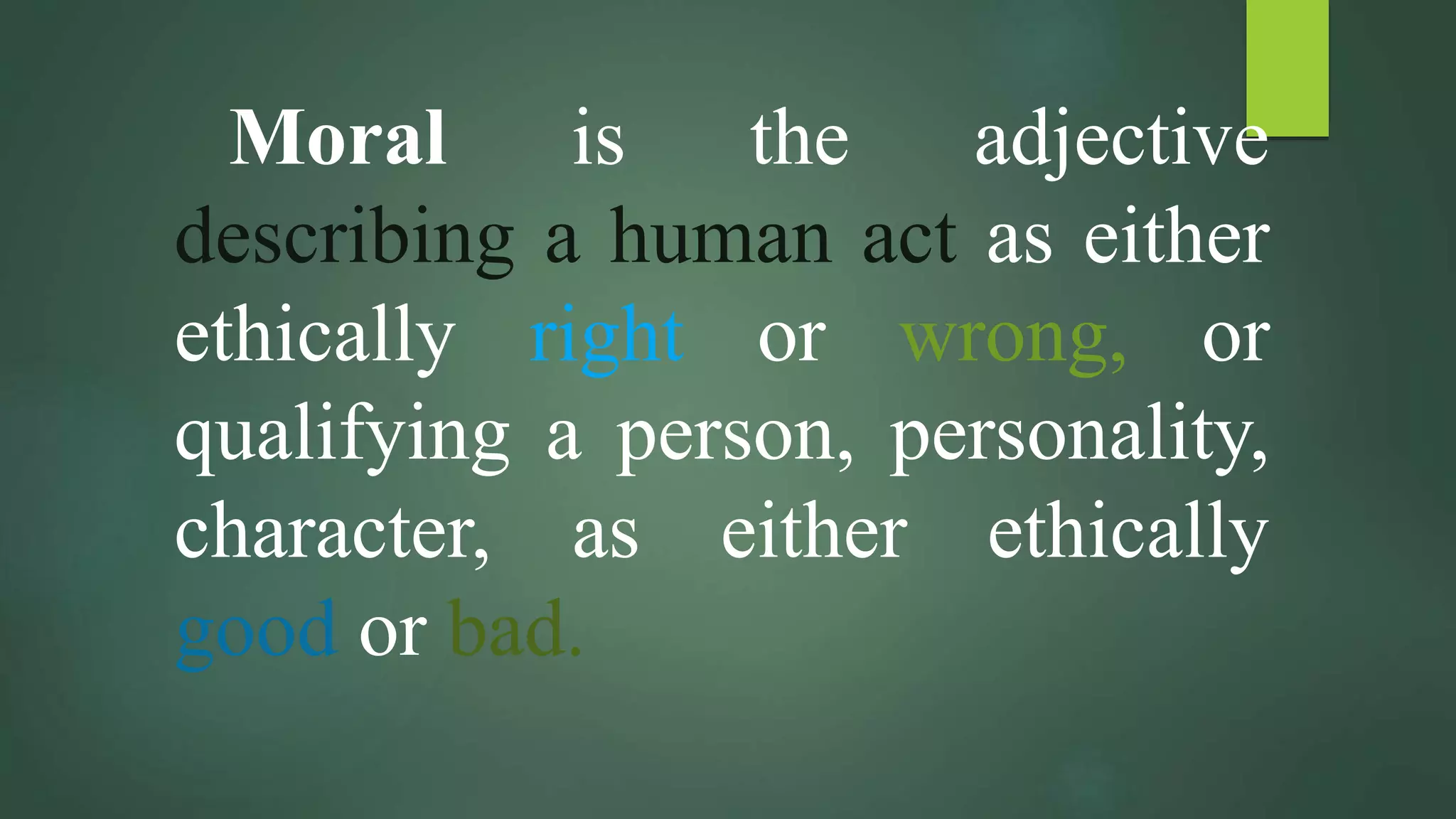 Moral and NonMoral Standards.pptx