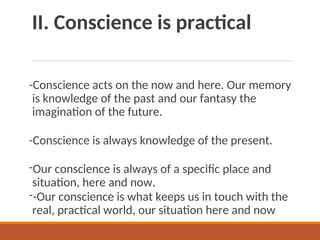 Moral conscience JULY. HOW DO I KNOW GOOD FROM BAD | PPT