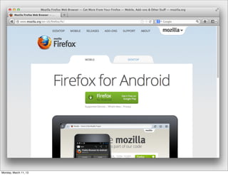 Monday, March 11, 13
 