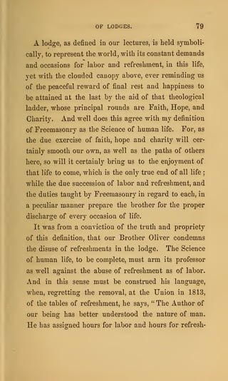 Moral Design of Freemasonry | PDF
