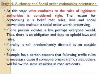 Social Conforms Moral development.pptx it's about the Moral Development | PPTX