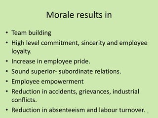Morale Ranking -Morale.ppt