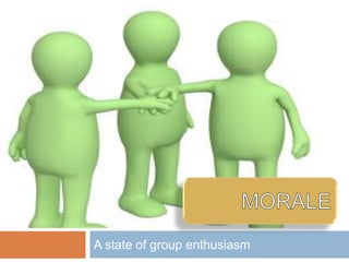 A state of group enthusiasm
 