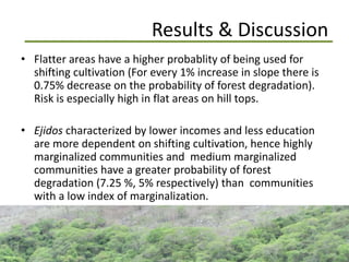 Identification and quantification forest degradation drivers in tropical dry forests: a case study in  Western Mexico