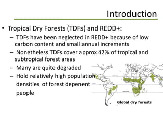 Identification and quantification forest degradation drivers in tropical dry forests: a case study in  Western Mexico