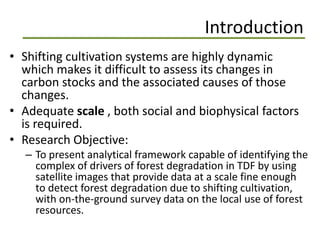 Identification and quantification forest degradation drivers in tropical dry forests: a case study in  Western Mexico
