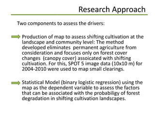 Identification and quantification forest degradation drivers in tropical dry forests: a case study in  Western Mexico