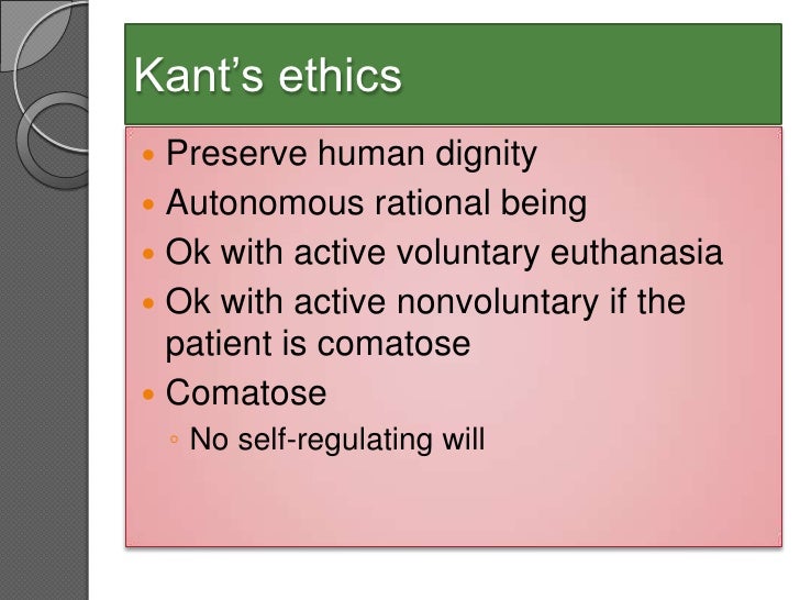 active euthanasia a kantian perspective essay This essay has been submitted by a law student this is not an example of the work written by our professional essay writers challenges and ethical dilemmas the foremost among them being. active euthanasia a kantian perspective essay This essay has been submitted by a law student this is not an example of the work written by our professional essay writers challenges and ethical dilemmas the foremost among them being.