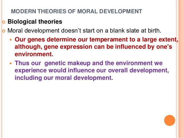 Ethical Concepts and Self Moral Development