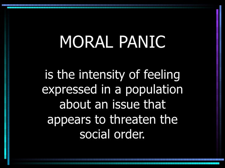 Moral Panic Intro