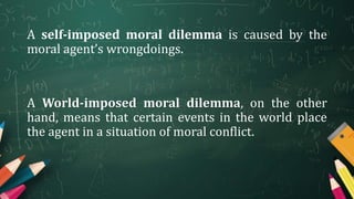 Morale Problem Moral problem | PPTX
