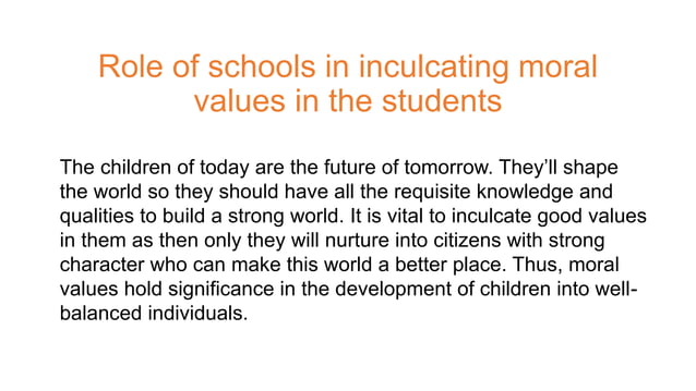 Moral Values For Students Moral Values For Children In School Mit Moral Values For Students Moral Values For Children In School Mit