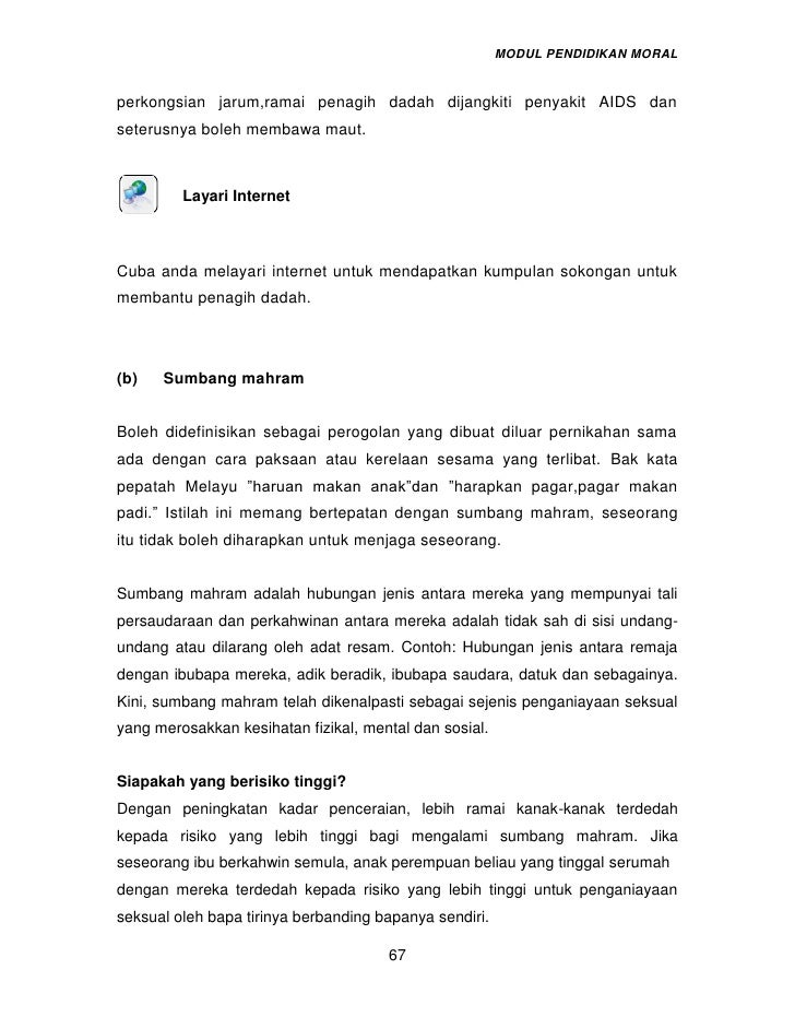 Moral wajib notes Moral wajib notes