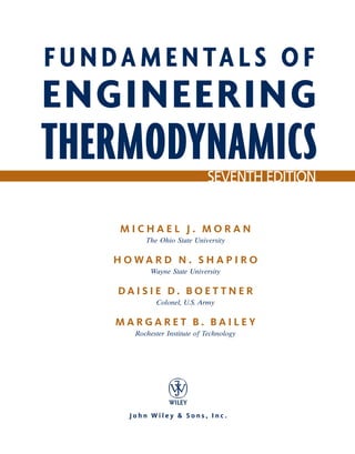 Moran shapiro fundamentals_engineering_thermodynamics_7th_txtbk | PDF