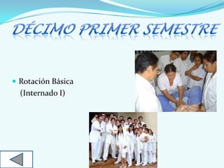 Rotación Básica
(Internado I)
 