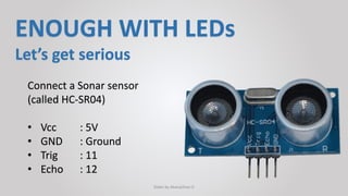 Sc 049 Sensor Arduino Arduino Programming for Basic Robotics - University of Moratuwa | PDF