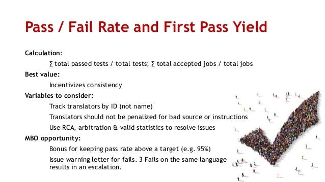 Localization Metrics and KPIs
