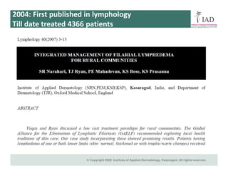 Morbidity Management and Disability Prevention of Lymphatic Filariasis ...
