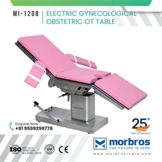 Electric Gynecological Obstetric OT Table E MI-1208