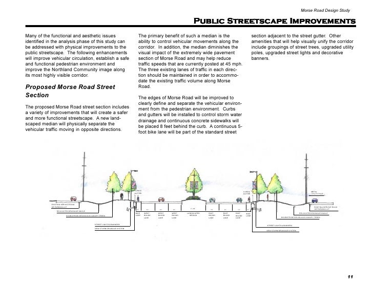 Morse Road Design Study