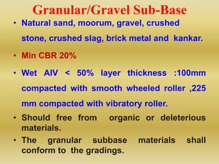 Mord specifications for low volume roads | PPTX