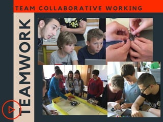 TEAMWORK
T E A M C O L L A B O R A T I V E W O R K I N G
 