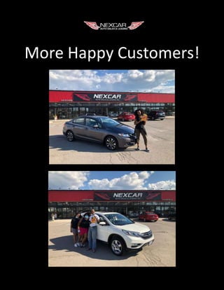More Happy Customers!
 